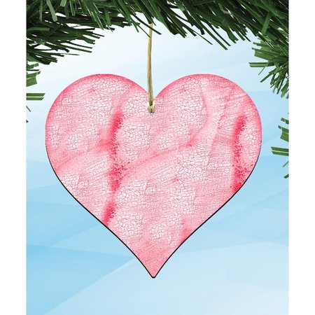 INSTRUMENTO Love Heart Wooden Ornament IN1785990